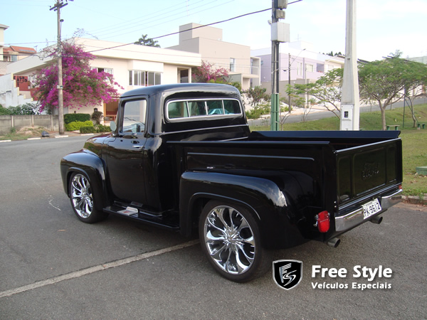 Pick up Ford F100 1956 Hot Rod 