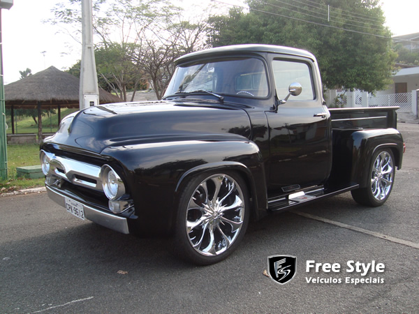 Pick up Ford F100 1956 Hot Rod 