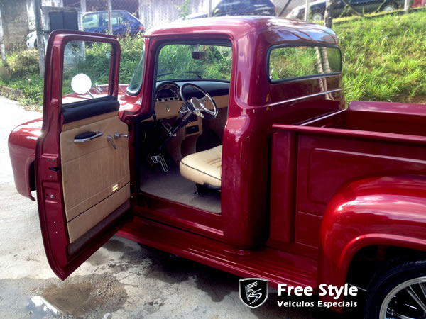 Pick up Ford F100 1956 Hot Rod 