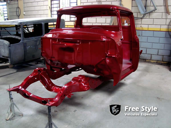 Pick up Ford F100 1956 Hot Rod 