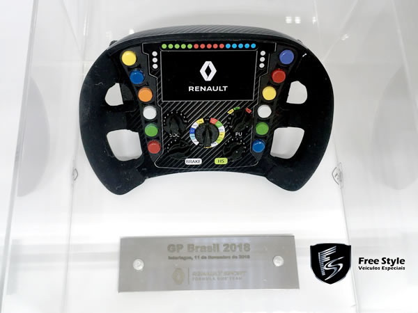 Volantes Renault F1 (troféus brindes)